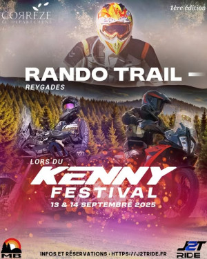 Rando Trail de J2T Ride lors du Kenny Festival